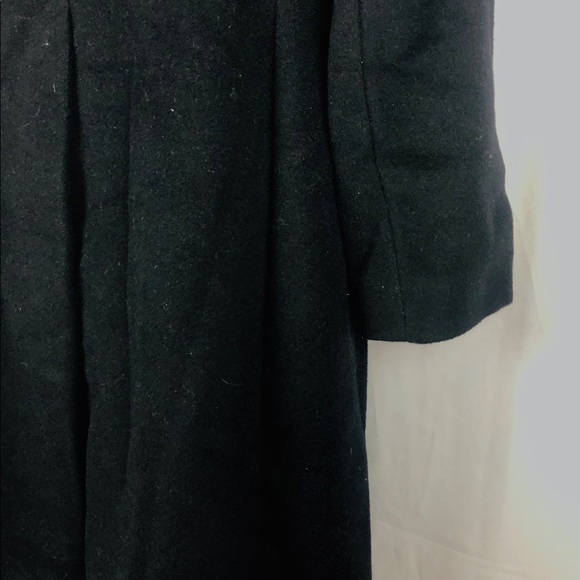 Banana Republic Wool/Alpaca long coat pockets L - Picture 7 of 12